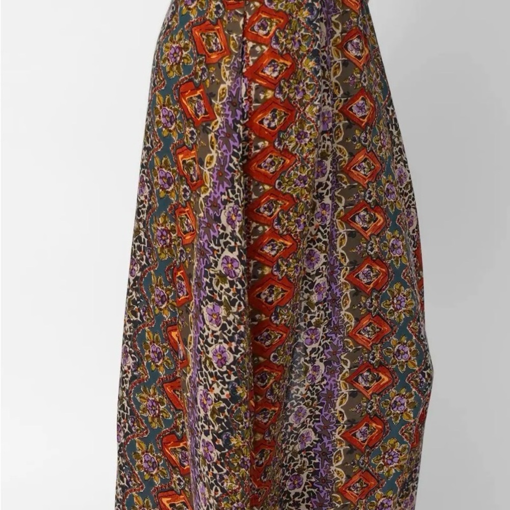 NATURAL LIFE Colorful Patterned Maxi Skirt - Picture 3 of 3
